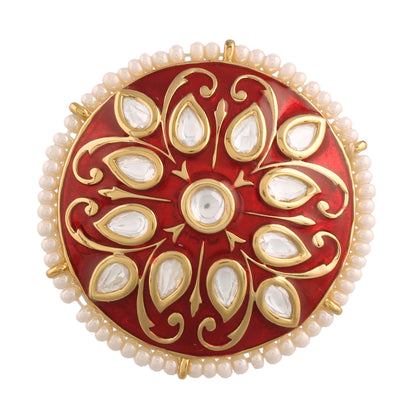 Women's Tradtional Meenakari finger ring