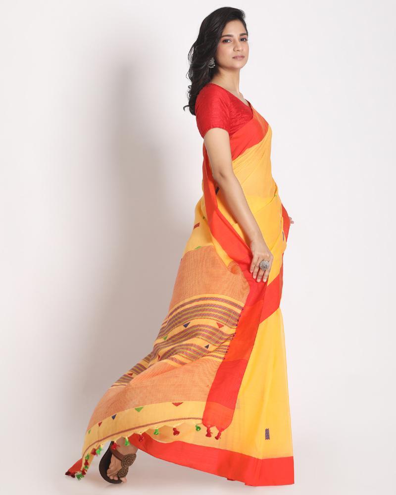 Women's Cotton Handloom saree1