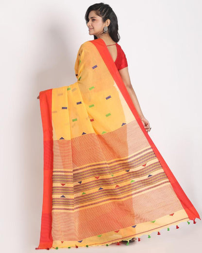 Women's Cotton Handloom saree1