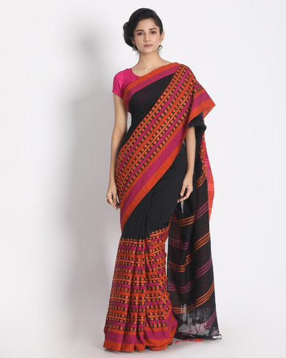 Women's Begampuri Organic Cotton Saree