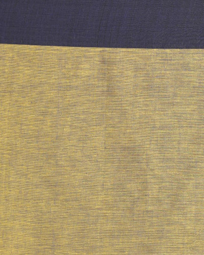 Women's Yellow Handwoven Cotton Saree