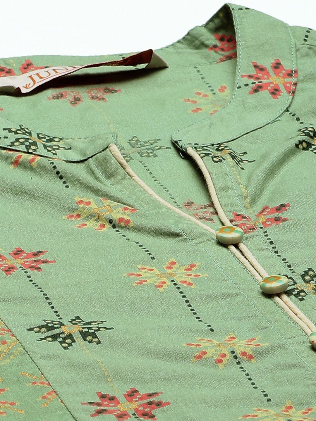 Women's Printed Straight Kurta Palazzo Dupatta Set