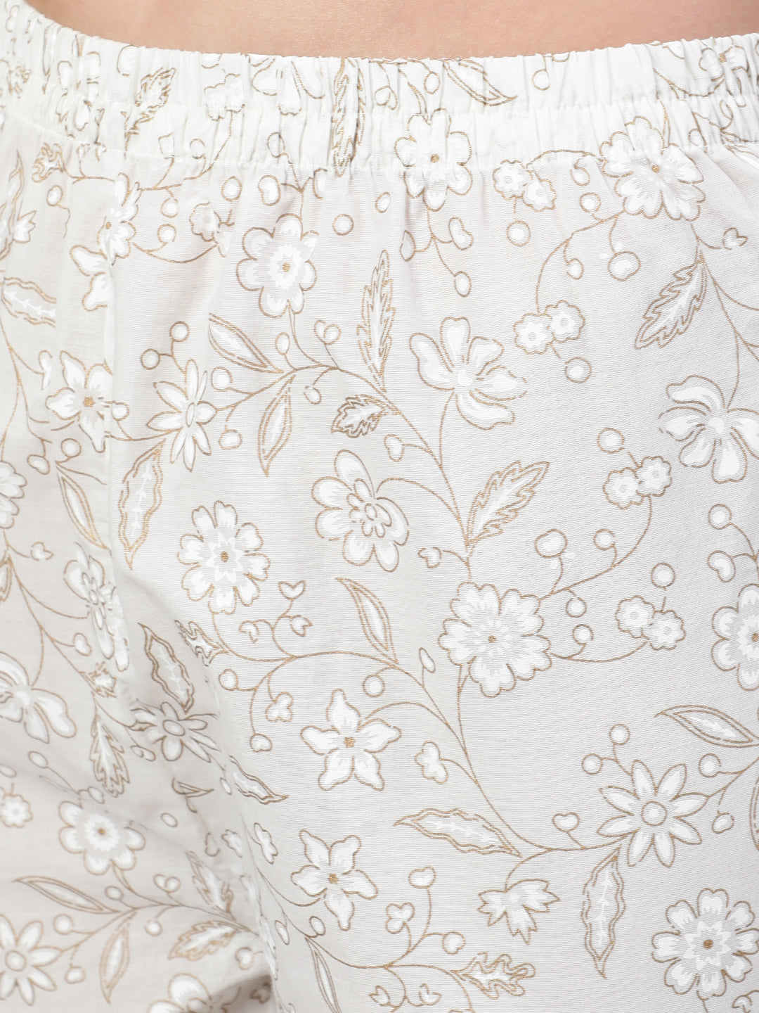 Women's White Embroidered Flared Kurta With Trouser And Dupatta