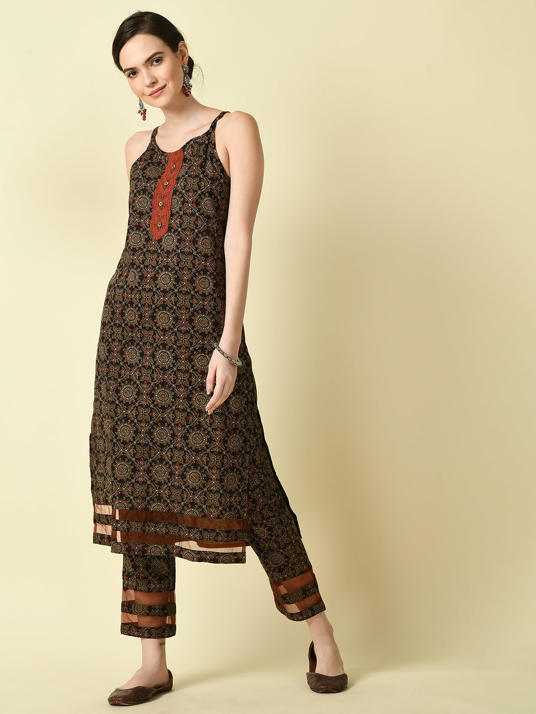 Women's Multi Straight Printed Kurta