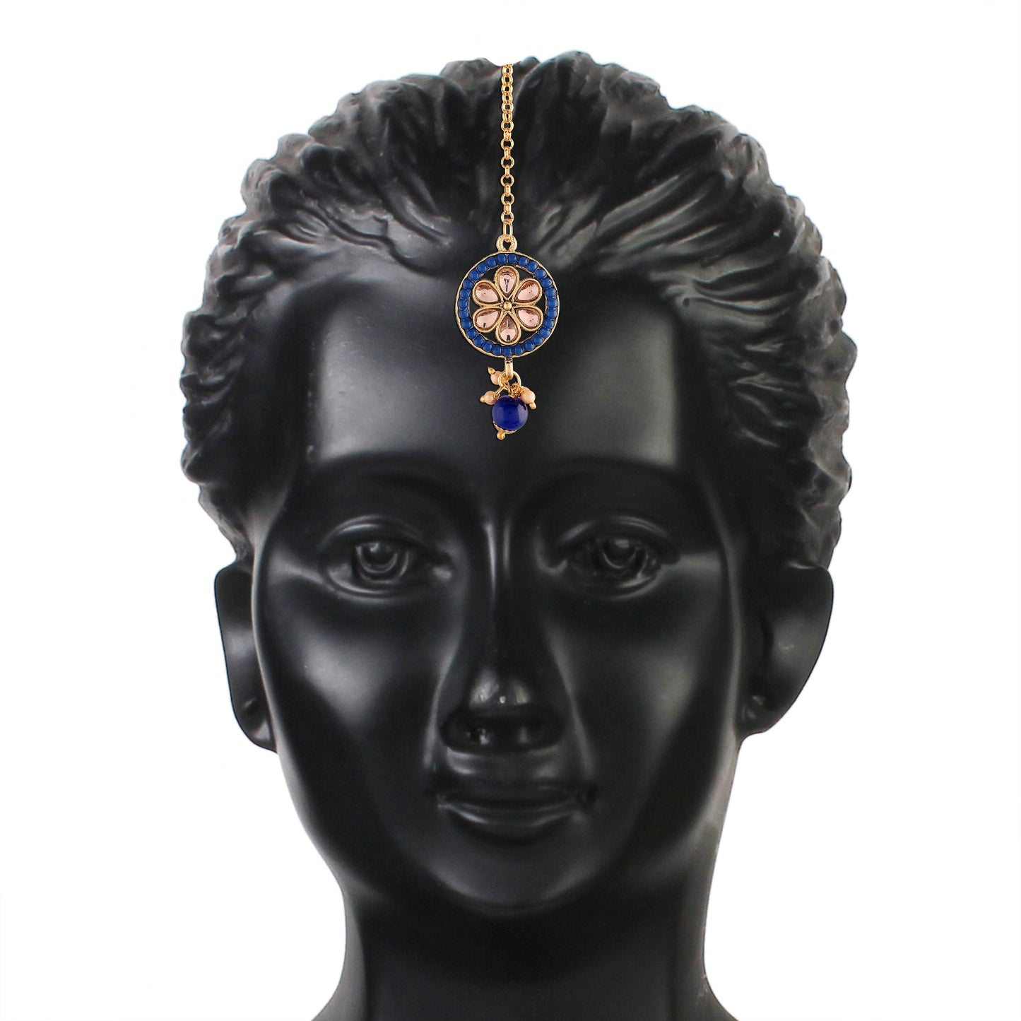 Women's 18k Gold Plated Black Pearl Beaded Choker Se