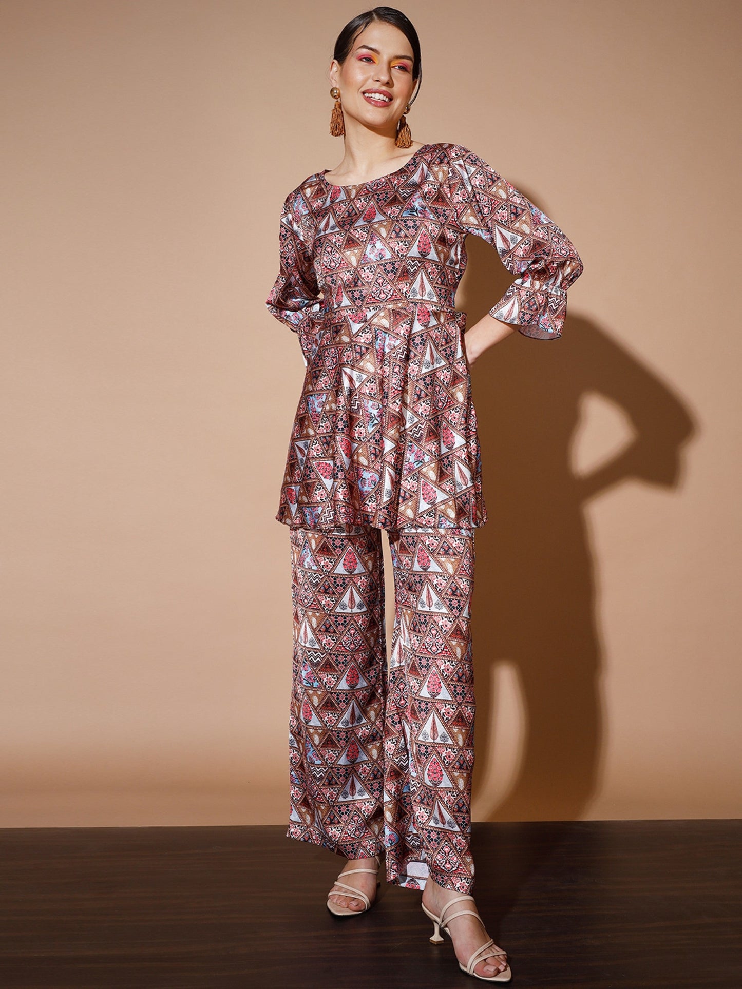 Women's Multi Printed Co-Ords