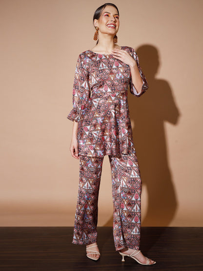 Women's Multi Printed Co-Ords