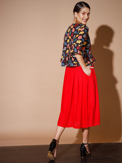 Women's Multi Solid Dresses