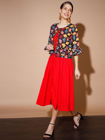 Women's Multi Solid Dresses