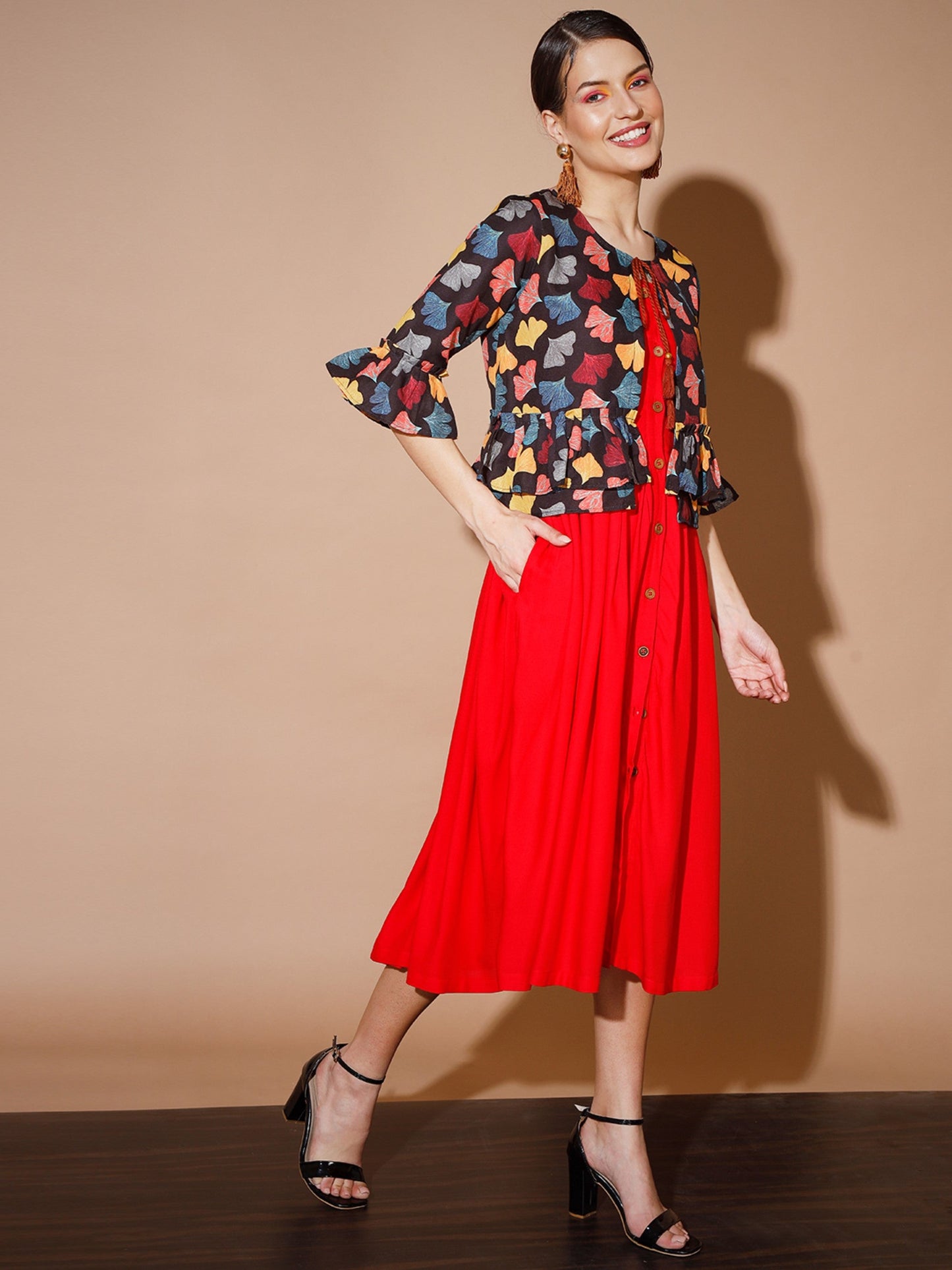 Women's Multi Solid Dresses