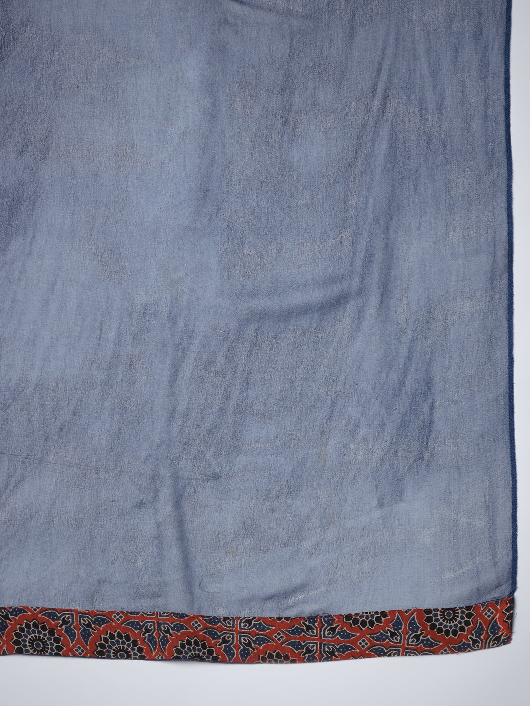 Women's Blue Straight Kurta & Trousers
