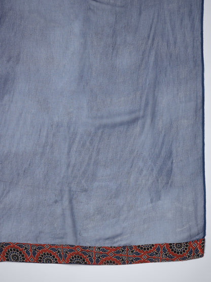 Women's Blue Straight Kurta & Trousers