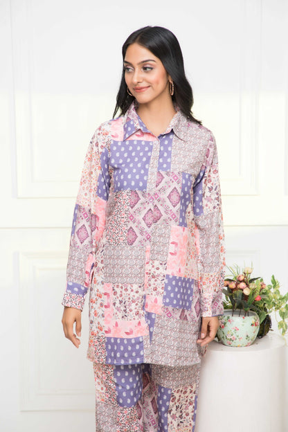 Women's Multi Printed Bling & Sparkly Co-Ords