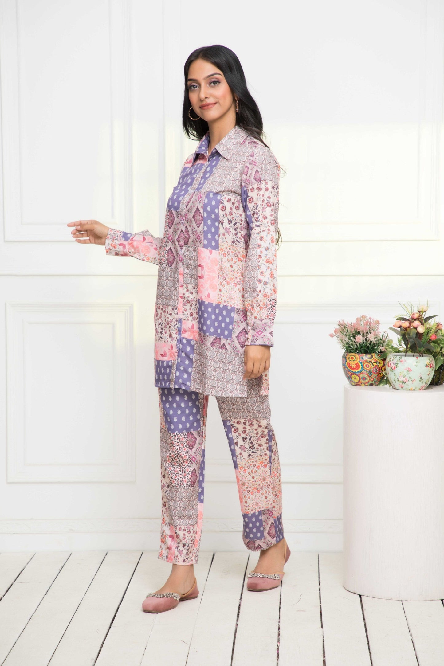 Women's Multi Printed Bling & Sparkly Co-Ords