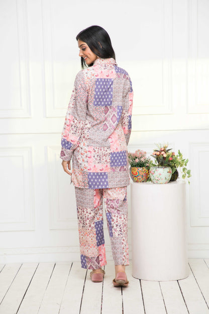 Women's Multi Printed Bling & Sparkly Co-Ords