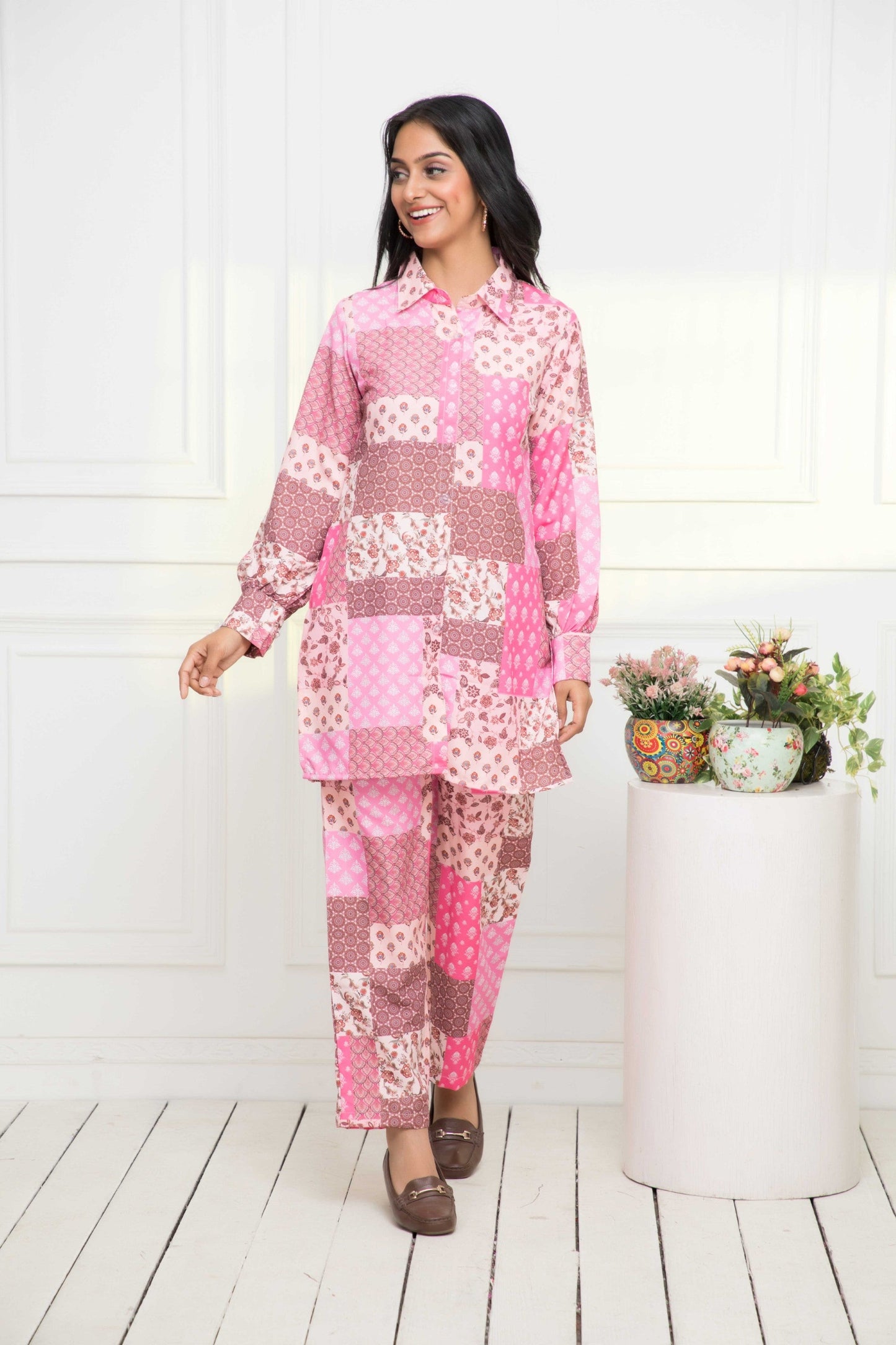 Women's Multi Printed Bling & Sparkly Co-Ords