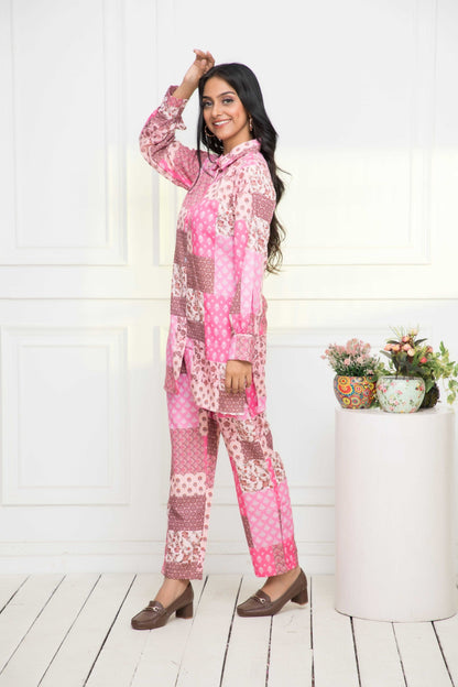 Women's Multi Printed Bling & Sparkly Co-Ords