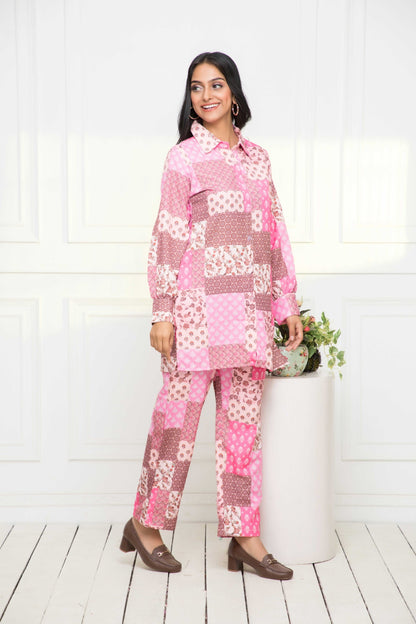 Women's Multi Printed Bling & Sparkly Co-Ords