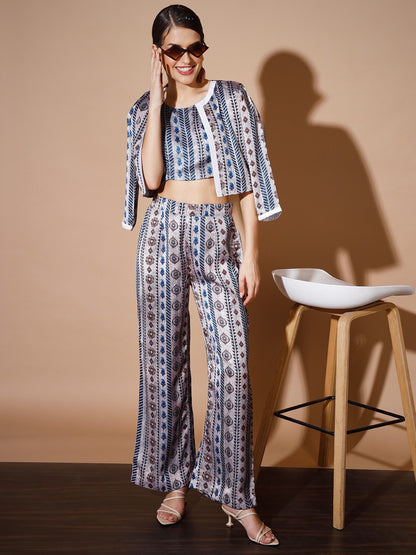 Women's Multi Printed Co-Ords