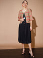 Women's Black Geometric Dresses