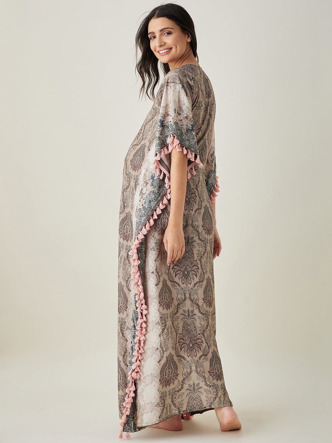 Women's Olive Garden Maternity and Nursing Kaftan
