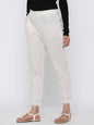 Women's Cotton Solid Straight Pants