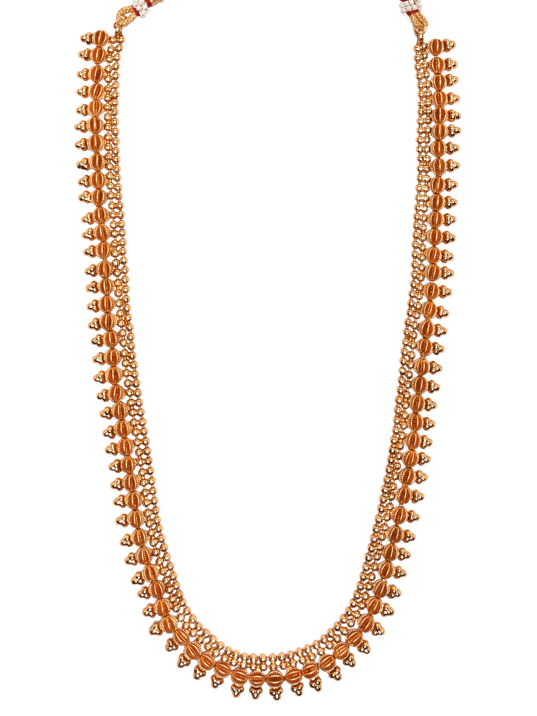 Women's 18K Gold Plated Traditional Style Choker Necklace Jewellery Set