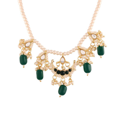 Women's Pearl Moti Mala Neckl