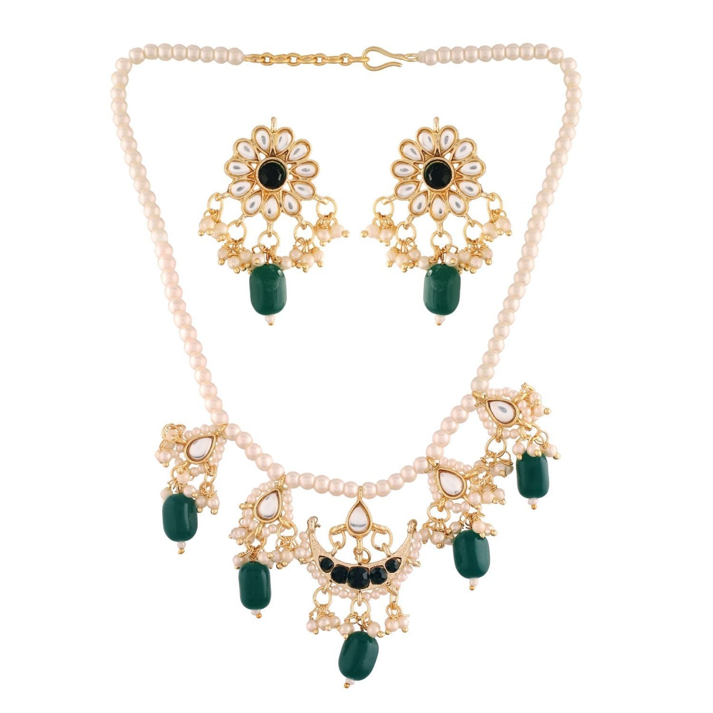 Women's Pearl Moti Mala Neckl