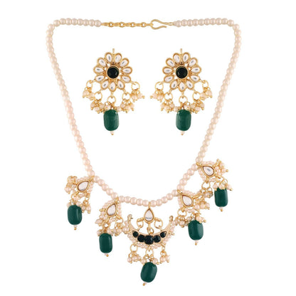 Women's Pearl Moti Mala Neckl