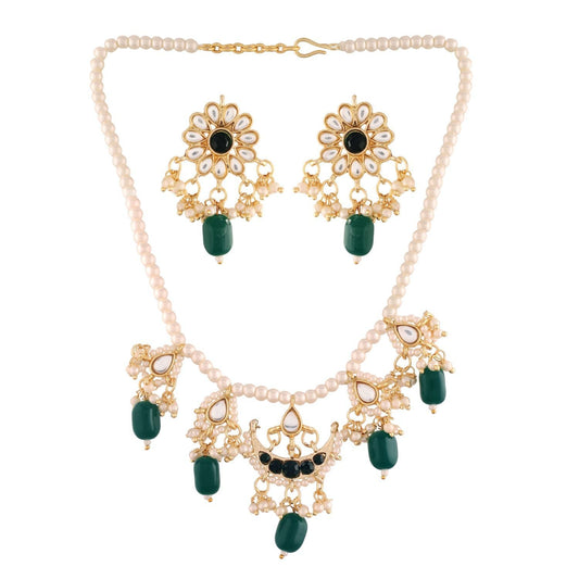 Women's Pearl Moti Mala Neckl