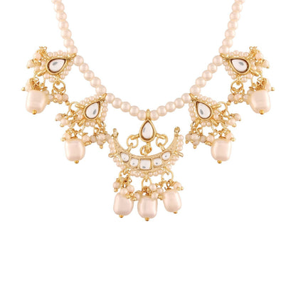 Women's Pearl Moti Mala Neckl