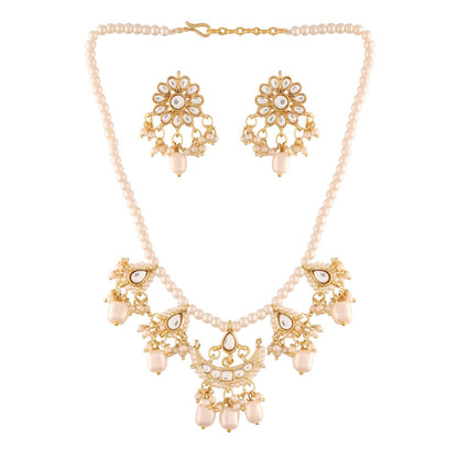 Women's Pearl Moti Mala Neckl