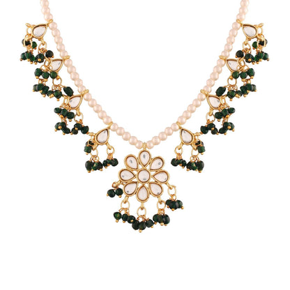 Women's Pearl Moti Mala Neckl
