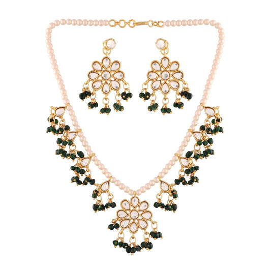 Women's Pearl Moti Mala Neckl