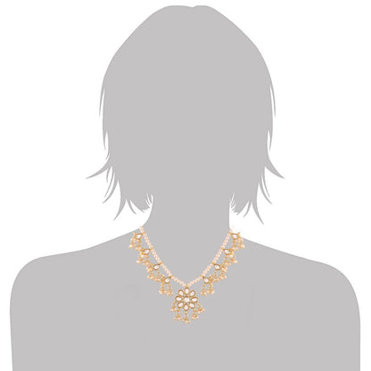 Women's Pearl Moti Mala Neckl