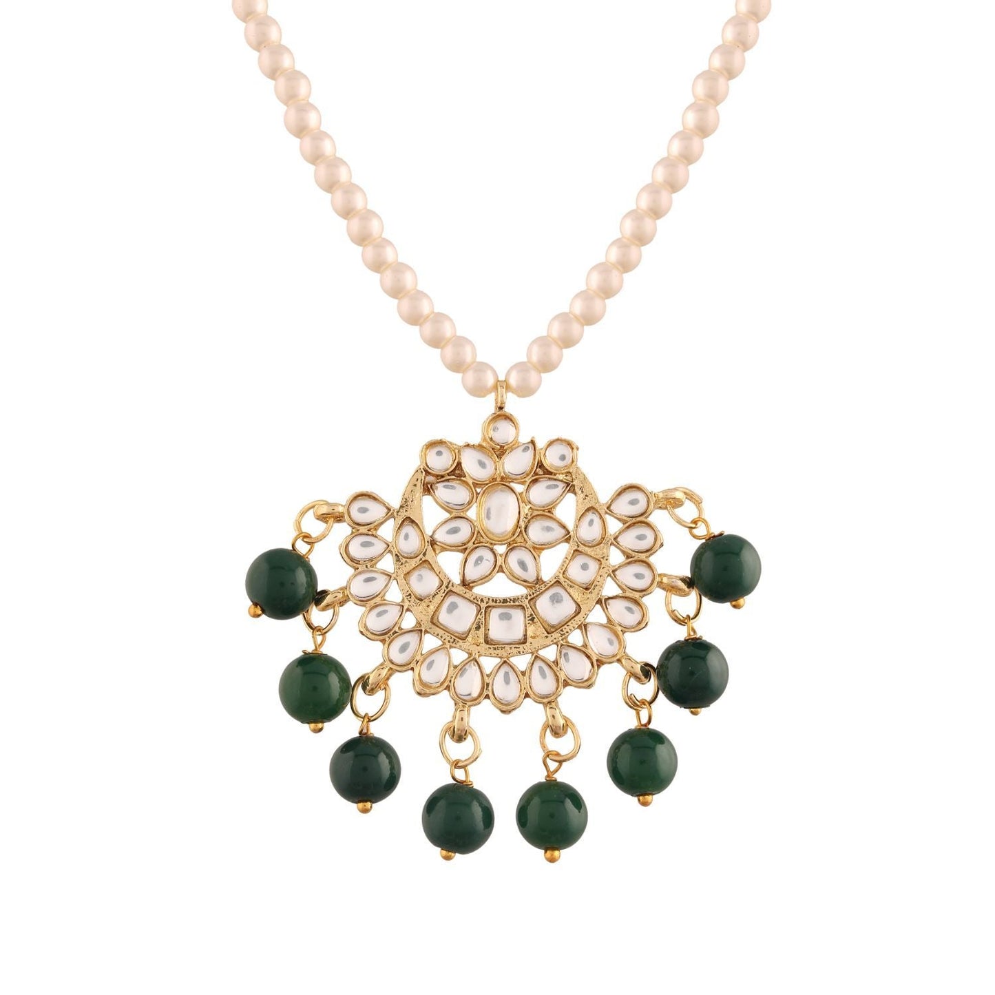 Women's Pearl Moti Mala Neckl