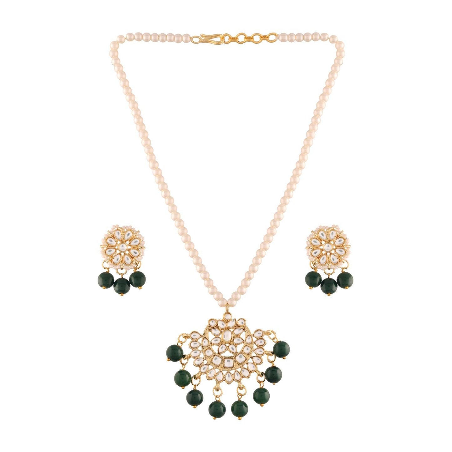 Women's Pearl Moti Mala Neckl