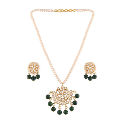 Women's Pearl Moti Mala Neckl
