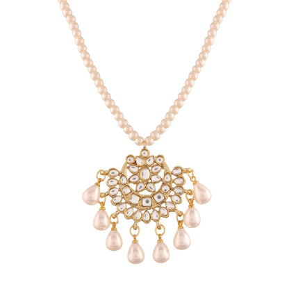 Women's Pearl Moti Mala Neckl