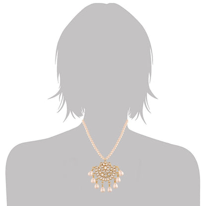 Women's Pearl Moti Mala Neckl