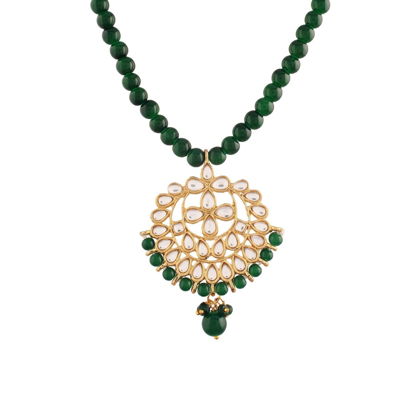 Women's Pearl Moti Mala Neckl