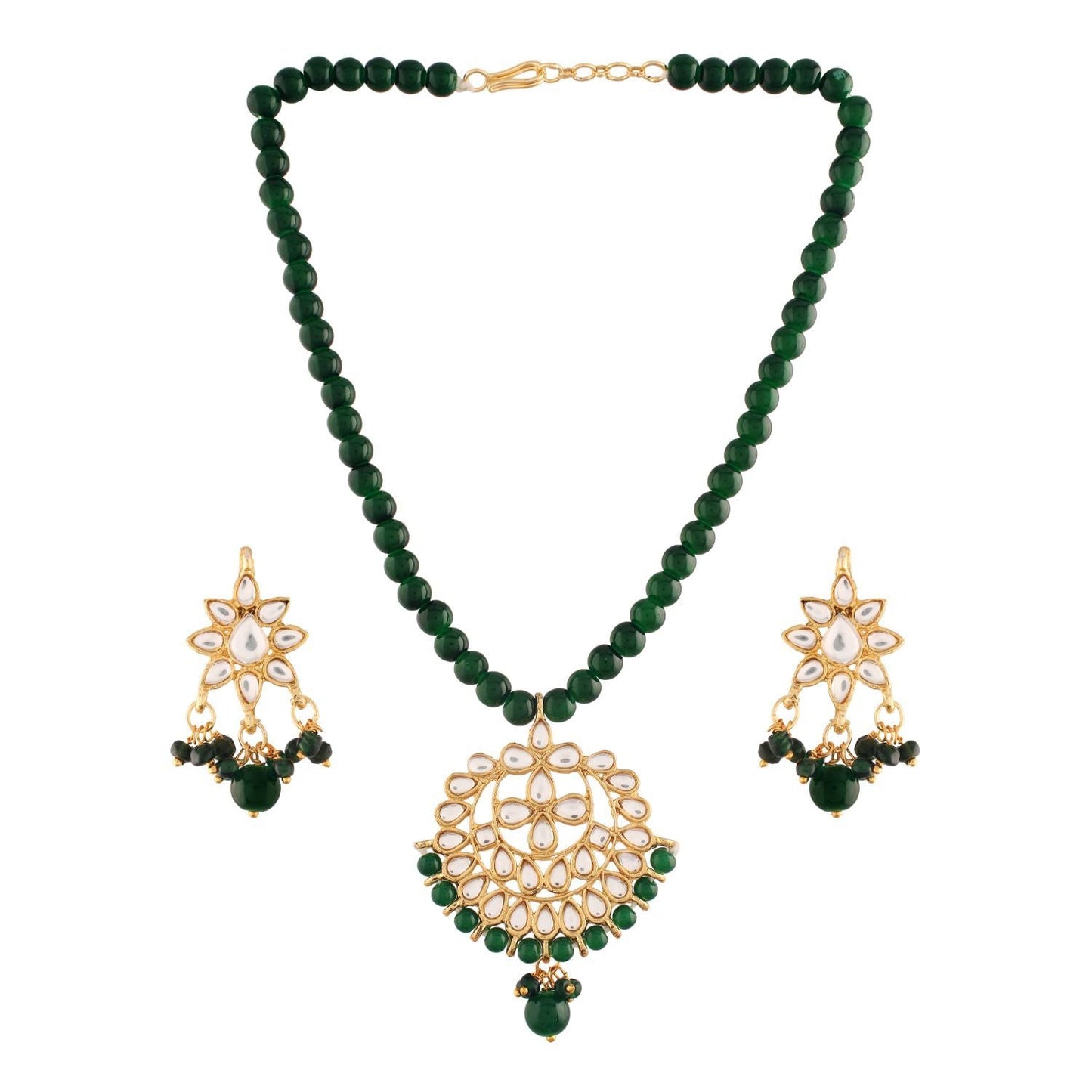 Women's Pearl Moti Mala Neckl