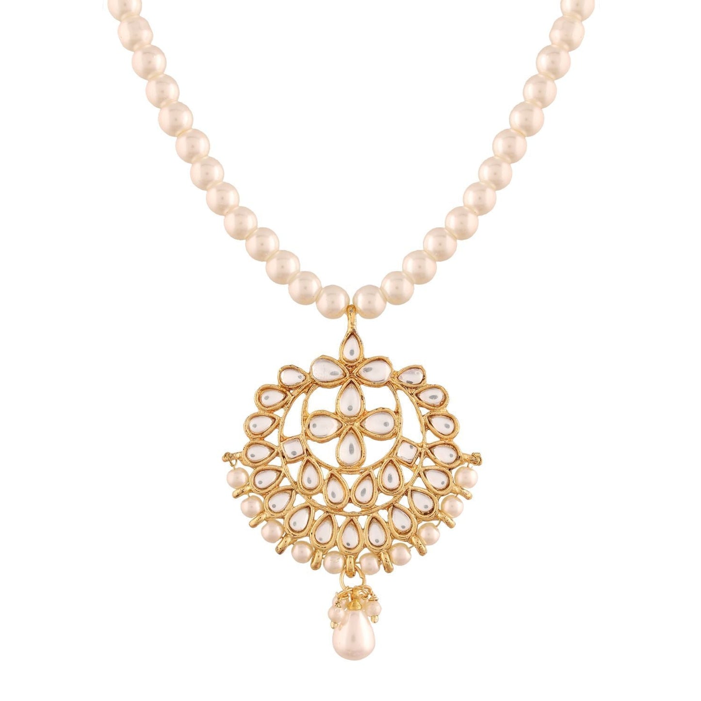 Women's Pearl Beaded Choker Neckl
