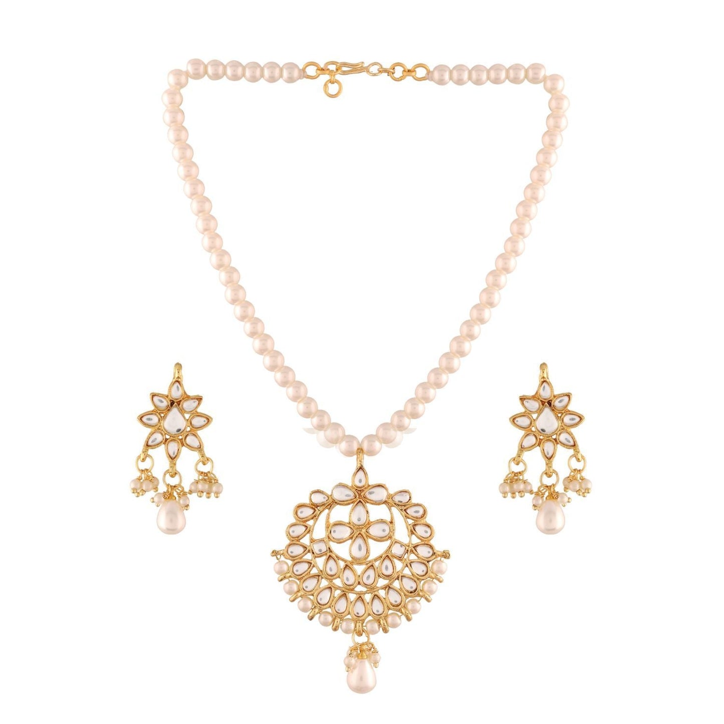 Women's Pearl Beaded Choker Neckl