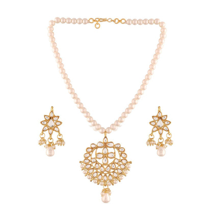 Women's Pearl Beaded Choker Neckl