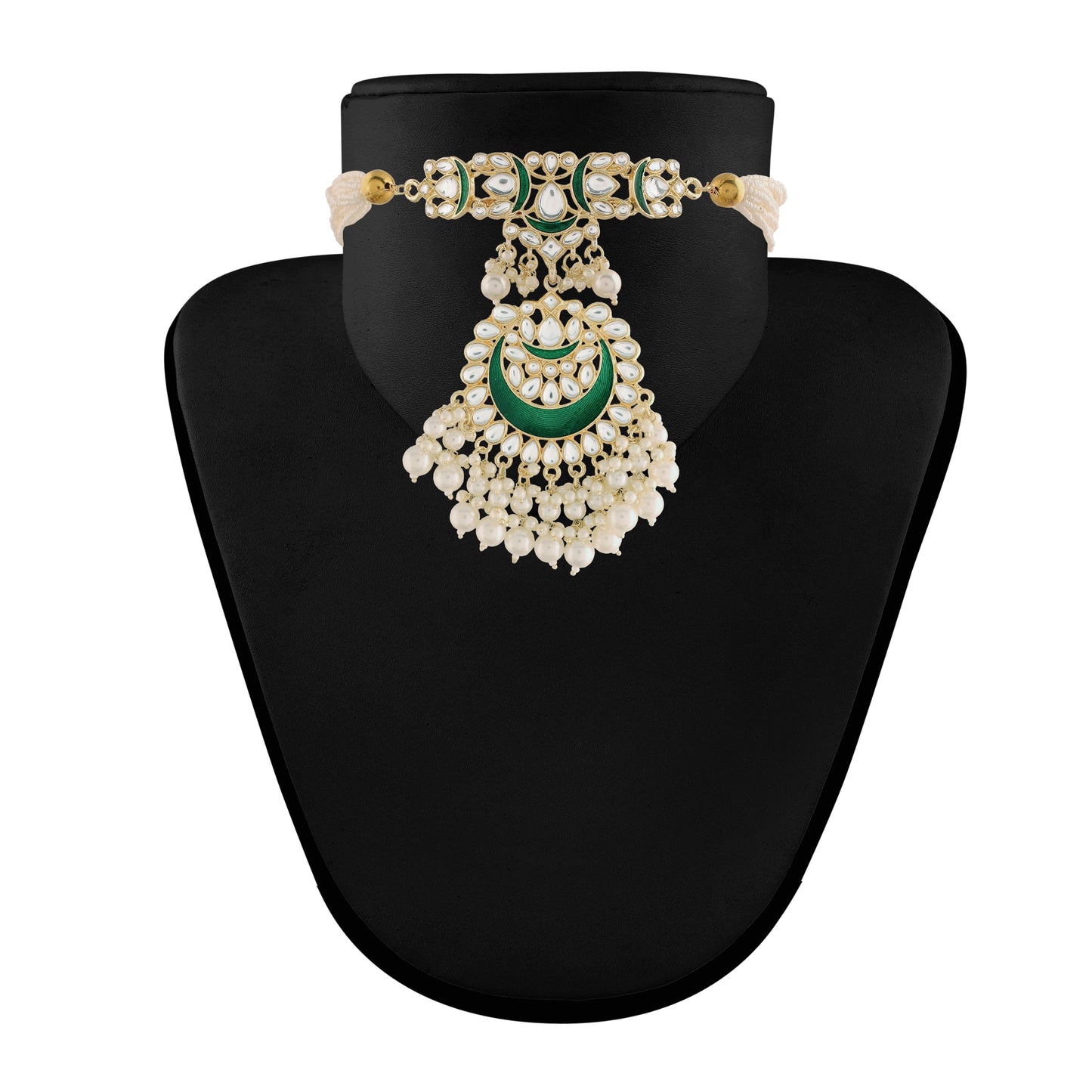 Women's Pearl Beaded Choker Neckl