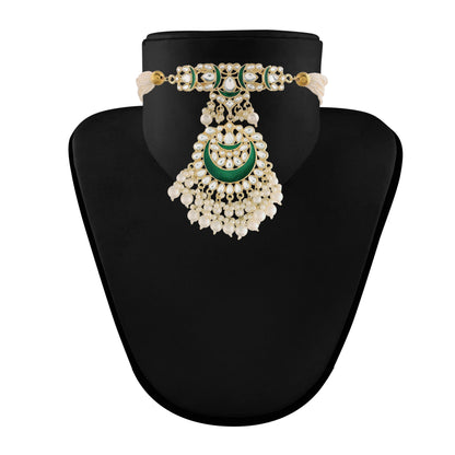 Women's Pearl Beaded Choker Neckl