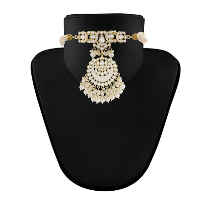 Women's Pearl Beaded Choker Neckl