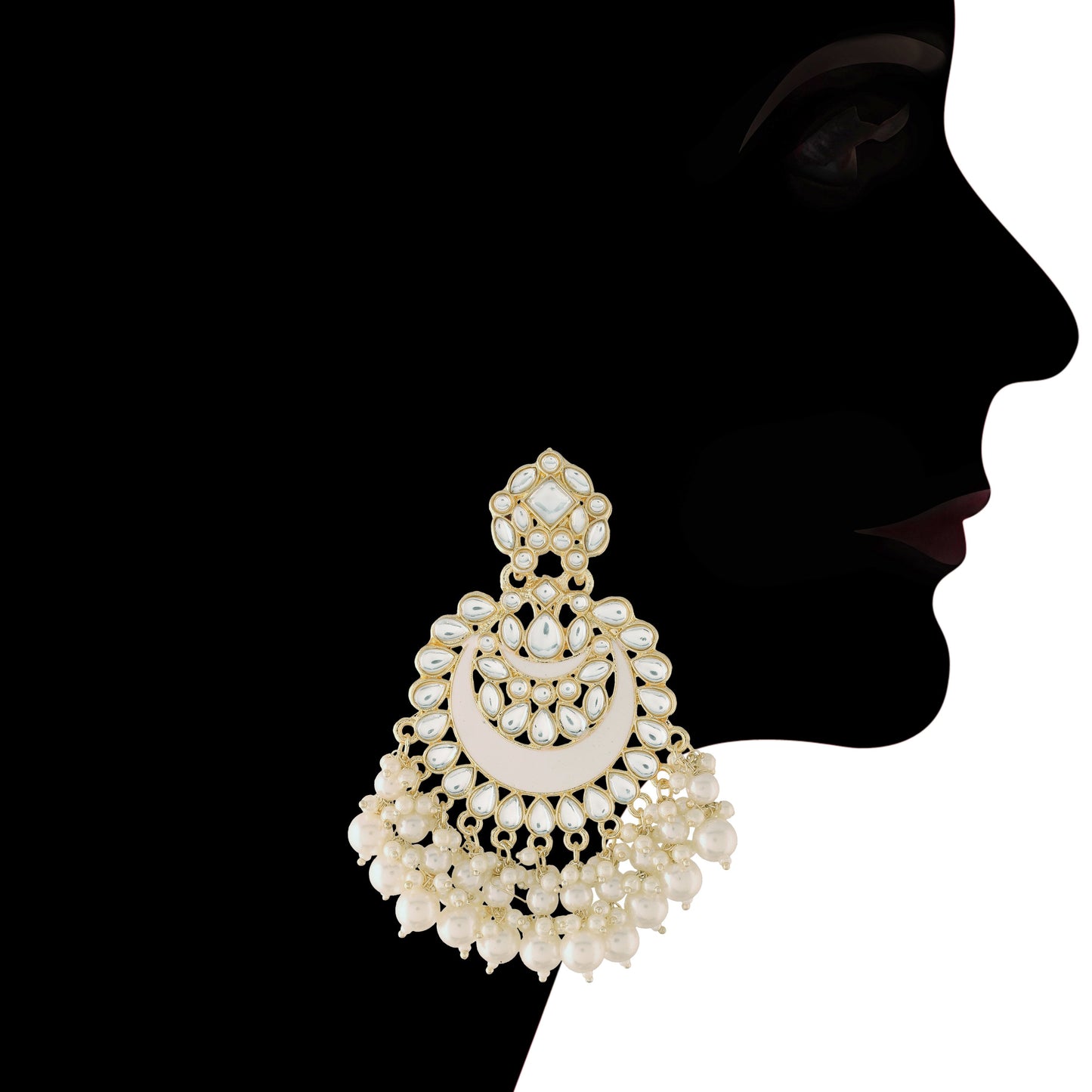 Women's Pearl Beaded Choker Neckl
